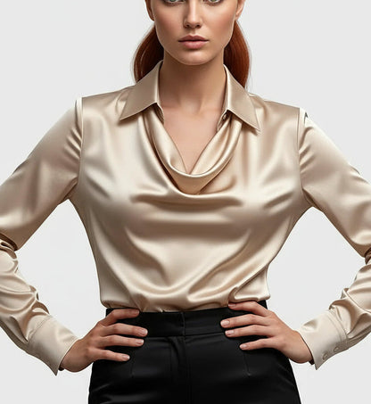 BROOKLYN | BLUSA SATINADA EDICIÓN LIMITADA