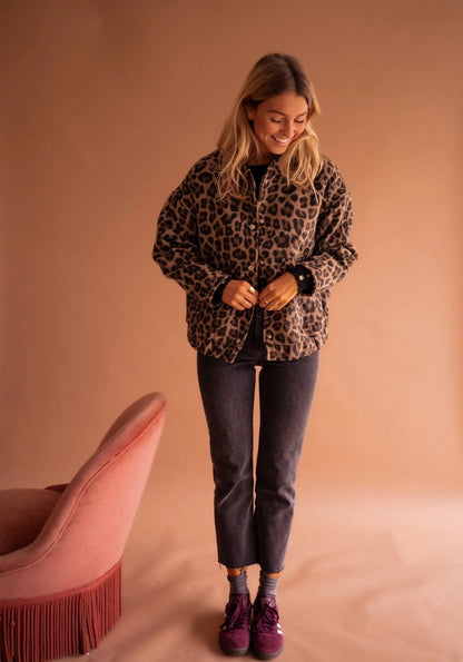 ALISIA | CHAQUETA DE LEOPARDO