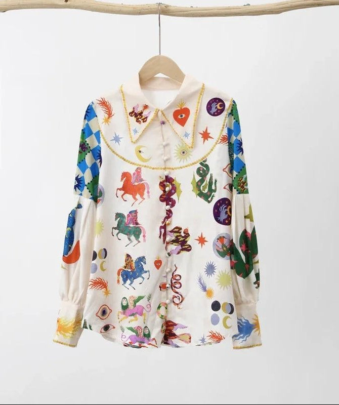 PEYTON | BLUSA ESTAMAPADA EXCLUSIVA