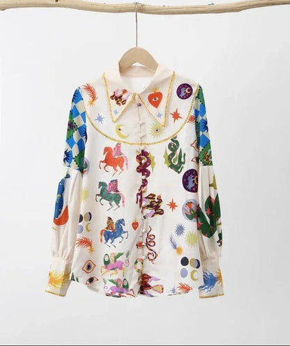 PEYTON | BLUSA ESTAMAPADA EXCLUSIVA