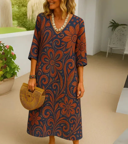 ANNIA | VESTIDO LIGERO DE ESTAMPADO FLORAL