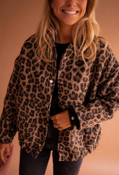 ALISIA | CHAQUETA DE LEOPARDO