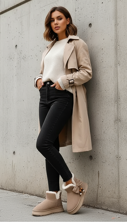 ASPEN GOLD | BOTAS CONFORT DE INVIERNO CON LAZO