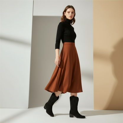 WASTERN CAMEL EDITION | BOTAS DE ANTE ESTILO COWBOY