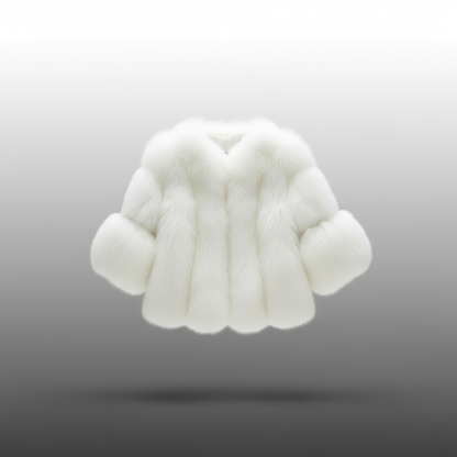 ROSÉ LUX | ABRIGO CHAQUETA DE PELO PREMIUM