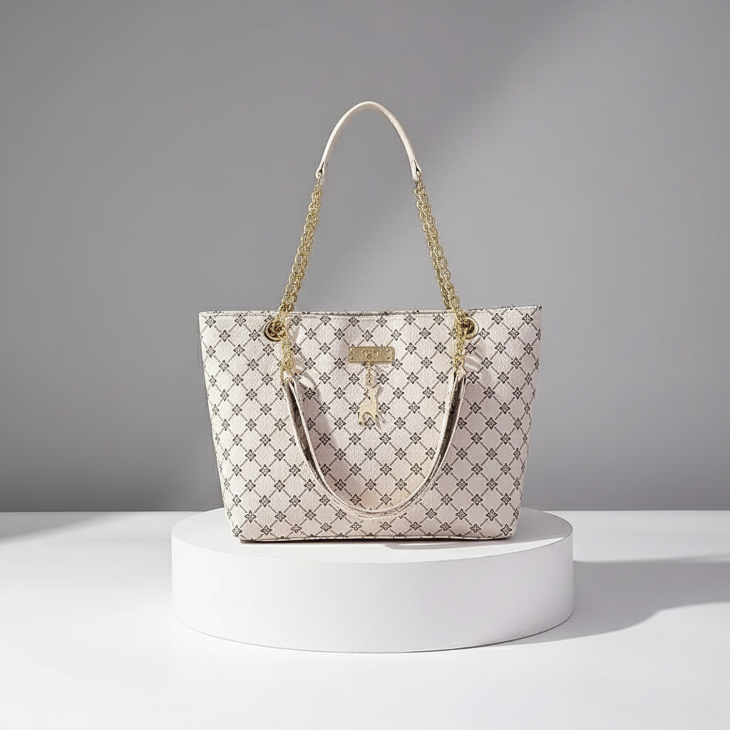 BLACK LUXE CHAIN| BOLSO CUERO VEGANO OLIVIA