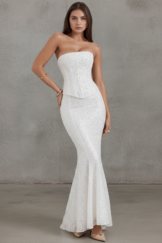 ETERNA | CONJUNTO DE DOS PIEZAS CON CORSÉ ELEGANTE